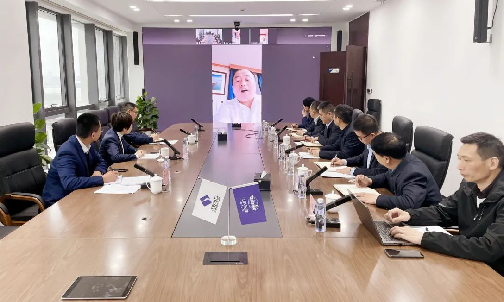 省港口集團(tuán)副總經(jīng)理、黨委委員唐文一行赴江蘇遠(yuǎn)洋開(kāi)展“五一”節(jié)前安全生產(chǎn)大檢查