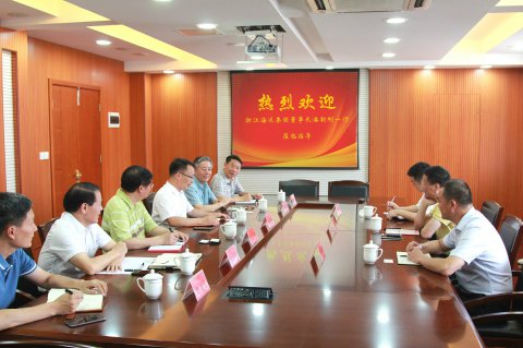 毛雪強總經(jīng)理會見浙海集團(tuán)潘朝剛董事長一行