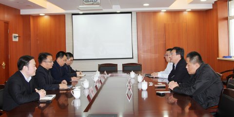 青島中遠(yuǎn)海運(yùn)物流有限公司來(lái)我司拜訪