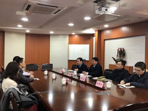 北京榮海海運(yùn)有限公司來我司拜訪