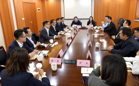 工銀租賃及工商銀行領(lǐng)導(dǎo)一行來我司進行合作洽談