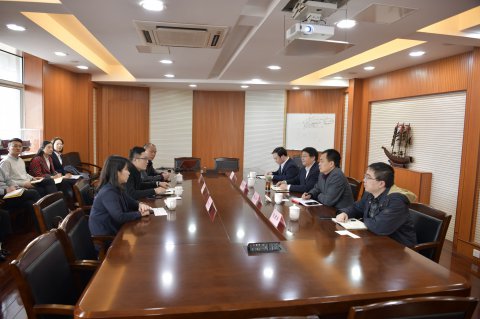 上海鑫佳船務有限公司來我司拜訪