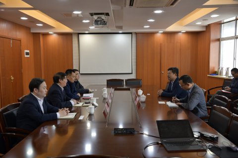 邁緯集團廣州有限公司來我司拜訪