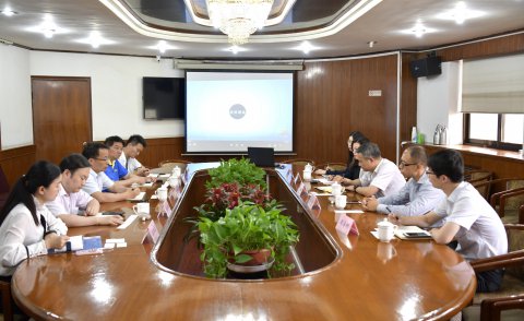 中銀保險來我司拜訪