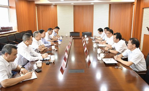 中銀保險(xiǎn)有限公司來我司進(jìn)行業(yè)務(wù)調(diào)研