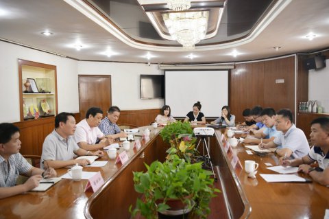 上海海事大學(xué)商船學(xué)院張國榮副書記一行來我司調(diào)研