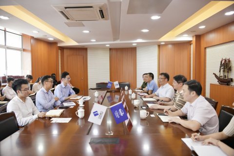 泛奧升（中國(guó)）船務(wù)服務(wù)有限公司拜訪我司