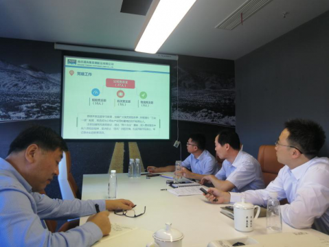 晁陽(yáng)董事長(zhǎng)對(duì)新世紀(jì)貨運(yùn)、通海進(jìn)行調(diào)研