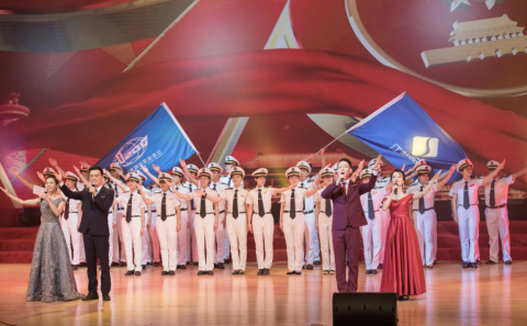 守初心，擔(dān)使命，迎國(guó)慶 公司組織職工參加省港口集團(tuán)慶祝 新中國(guó)成立70周年匯報(bào)會(huì)