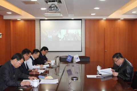 江蘇遠洋黨委中心組（擴大）會議專題學習黨的十九屆四中全會精神