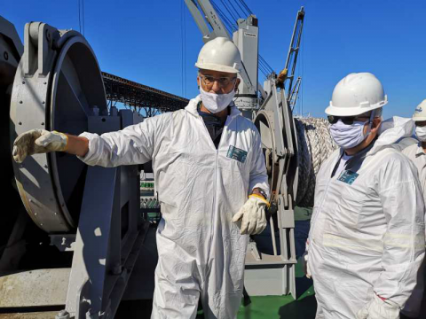 疫情下，“江遠廣州”輪在巴西無缺陷通過首次PSC檢查